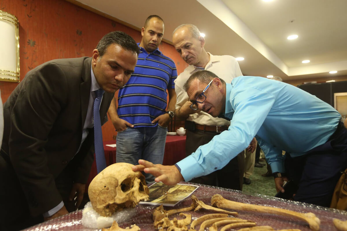 Forensics training workshop on missing persons in Lebanon held by ICRC in September 2015. (ICRC/H.Shaaban)
