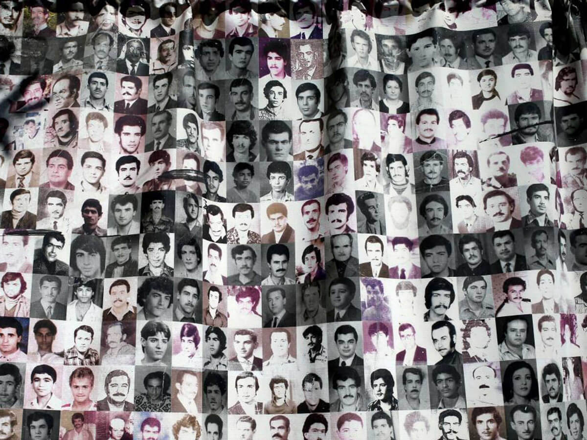 Thousands of missing faces. (AP)