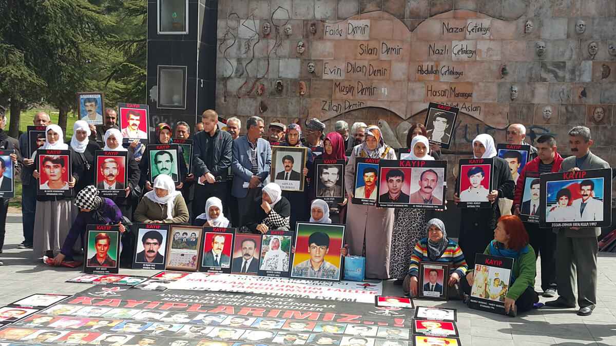 Diyarbakır’da Cumartesi Anneleri adalet nöbetlerinin 372. haftası. (DEMOKRATHABER.COM)